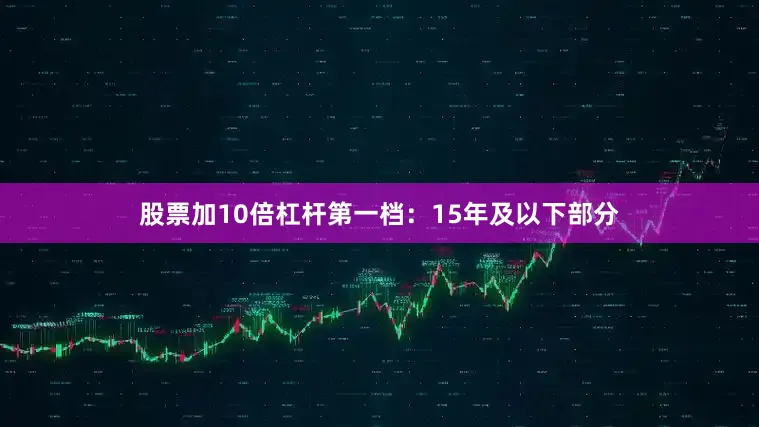 股票加10倍杠杆第一档：15年及以下部分